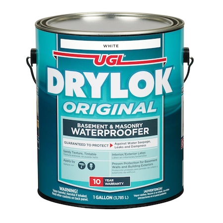 Drylok Drylok White Tintable Latex Masonry Waterproof Sealer 1 gal 27513